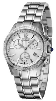 Golana Swiss AU200-5 Aura Pro 200 Diamonds Quartz Chronograph
