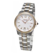 Golana Swiss AU250-4 Aura Two Tone Stainless Steel Chronograph