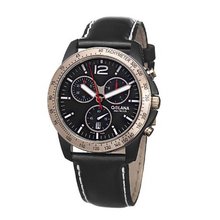 Golana Swiss TE220-1 Terra Stainless Steel Leather Chronograph