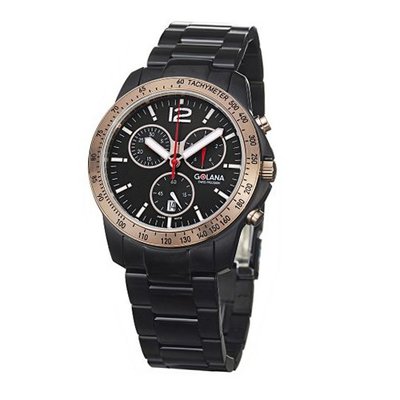 Golana Swiss TE220-2 Terra Stainless Steel Chronograph