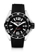 Golana Advanced Aqua Automatic with Black Dial Analogue Display and Black Rubber Strap ADQ100-1
