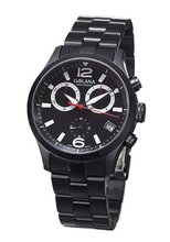 Golana Aero Pro Black Swiss Made Aviators Chronograph AE210-2