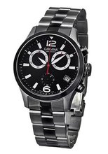 Golana Aero Pro Black Swiss Made Aviators Chronograph AE240-2