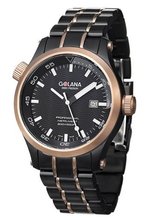 Golana Aqua Pro Black Swiss Made Divers AQ120-2