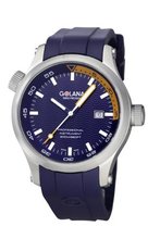 Golana Aqua Quartz with Blue Dial Analogue Display and Blue Rubber Strap AQ100-9