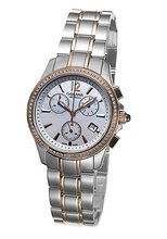 Golana Aura Pro Swiss Made Ladies Chronograph Diamond Set AU250-4