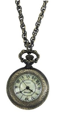 Gotham Antique Style Bronze-Tone Quartz Fashion Pendant # GWC14331A