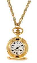 Gotham Polished Gold-Tone Covered Quartz Fashion Pendant # GWC14132G