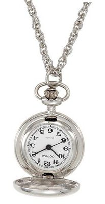 Gotham Polished Silver-Tone Quartz Fashion Pendant # GWC14132S