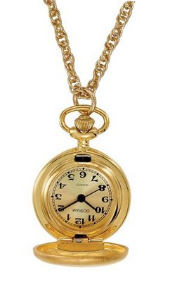 Gotham Satin Finish Gold-Tone Quartz Fashion Pendant # GWC14133GC