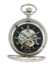 Gotham Silver-Tone Mechanical Pocket with Desktop Stand # GWC14040SB-ST