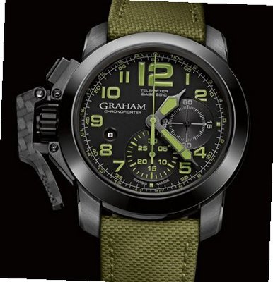Graham Chronofighter Chronofighter Oversize Amazonia Green