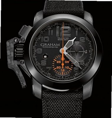 Graham Chronofighter Chronofighter Oversize Black Forest