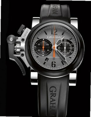 Graham Chronofighter Chronofighter Oversize Silver ltd. 300