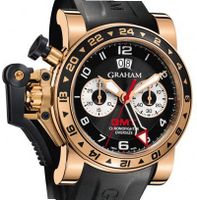 Graham Chronofighter Oversize Big Date GMT CHRONOFIGHTER OVERSIZE GMT BLACK GOLD