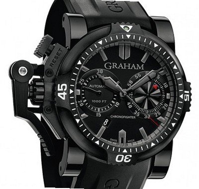 Graham Chronofighter Oversize Diver Chronofighter Oversize Diver Deep Black