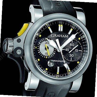 Graham Chronofighter R.A.C Trigger Chronofighter RAC Trigger - Steel Black Rush