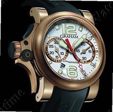 Graham Chronofighter R.A.C Trigger Chronofighter RAC Trigger - White Rush