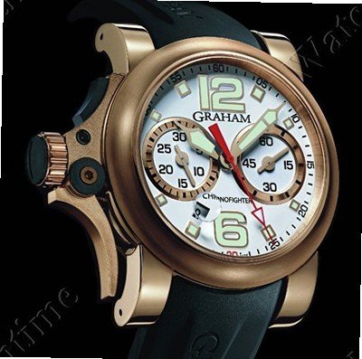 Graham Chronofighter R.A.C Trigger Chronofighter RAC Trigger - White Rush