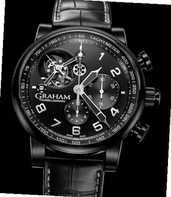 Graham Silverstone Silverstone Tourbillograph PVD All Black