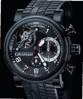 Graham Tourbillograph Tourbillograph Trackmaster Black
