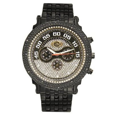 Grand Master 0.15ct 54mm Round Black Case Diamond Gm21-20b
