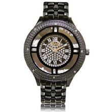 Grand Master 45mm Round Black Case 0.15ct Diamonds Gm22-5b