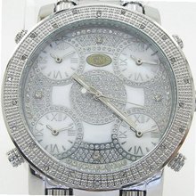 Grand Master Five Time Zone Jet Bling Jacob Co Diamond GM5-5