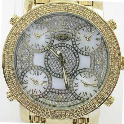 Grand Master Five Time Zone Jet Bling Jacob Co Diamond GM5-5Y