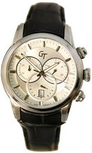 Great Timing GT Swiss Chrono 10ATM Black Strap GTA9829W-s-sil