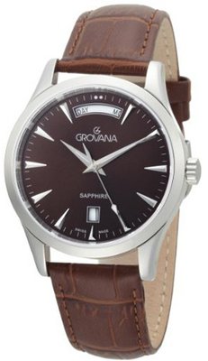 Grovana 1201.1536 Traditional Quartz Chocolate Dial