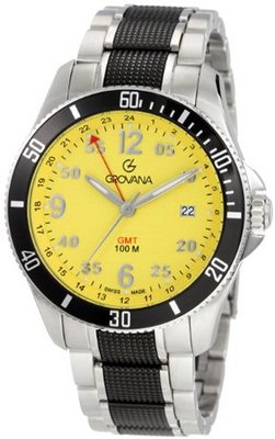 Grovana 1616.1176 Sport GMT Analog Yellow