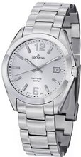 Grovana Stainless Steel Silver Dial 1554.1132