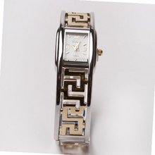 Silver and Gold Square Analog