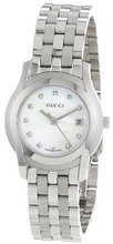 Gucci YA055501 G-Class White MOP Dial 11 Diamonds