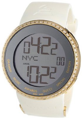 Gucci YA114218 I-Gucci Diamond Digital GRAMMY Special Edition White