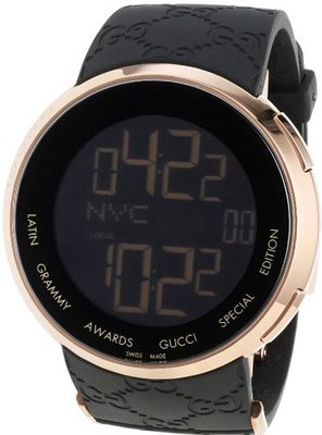 Gucci YA114222 I-Gucci Latin Grammy Special Edition Black