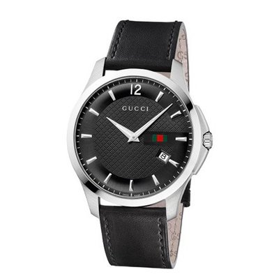 Gucci YA126304 Gucci Timeless Black Diamond Pattern Dial