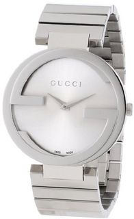 Gucci YA133308 Interlocking Iconic Bezel Silver Dial