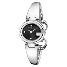 Gucci YA134501 Guccissima Fashion Bangle Black Dial