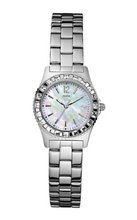 GUESS G86149L Petite Sport & Sparkle Crystal Silver-Tone