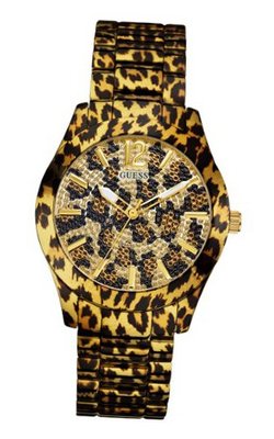 GUESS U0001L2 Sporty Animal Magnetism Gold-Tone