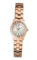 GUESS U0025L3 Petite Sport & Sparkle Crystal Rose Gold-Tone