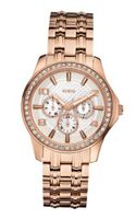 GUESS U0147L3 Polished Glamour Rose Gold-Tone