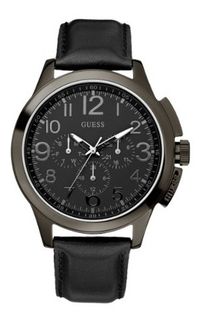 GUESS U10628G1 Black Modern Details Casual Sport