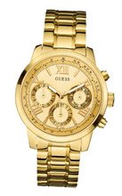 uGuess GUESS U0330L1 Gold-Tone Multi-Function 