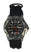 GUL Carbon 40, Leather Strap, Black