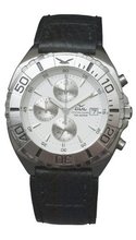 GUL Chrono 05, Croco Leather strap, White