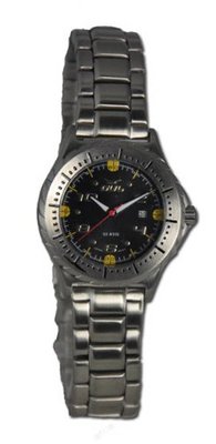 GUL TU32, Stainless Steel braclelet, Black