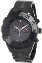 GV2 by Gevril 3005B Parachute Black PVD Chronograph Bracelet Date